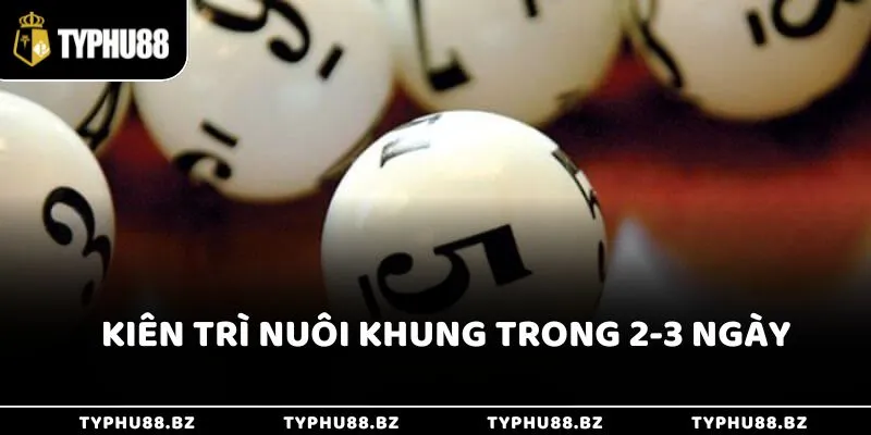 Dàn Đề 64 Số - Kinh Nghiệm Bắt Lô Chuẩn Chỉ Từ Cao Thủ 4 Kiên trì nuôi khung trong 2-3 ngày